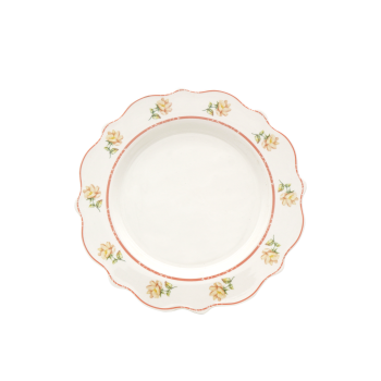 Bloom Rose Flat Plate