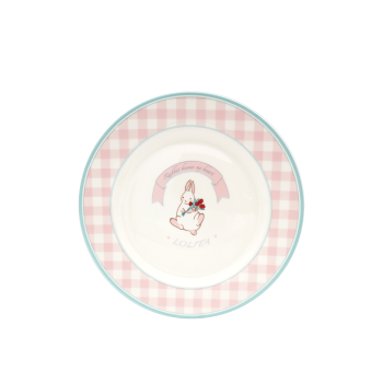 Rabbit Flat Plate blue