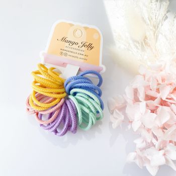 MANGO JELLY Kids Hair Ties (3cm) - Ring Candy - One Pack