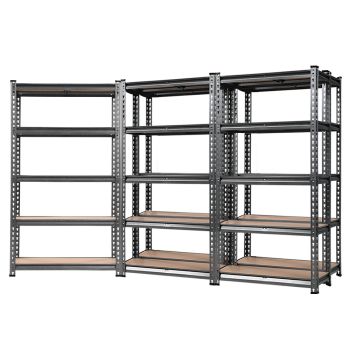 Giantz 5x1.5M Garage Shelving Warehouse Rack Pallet Racking Storage Charcoal