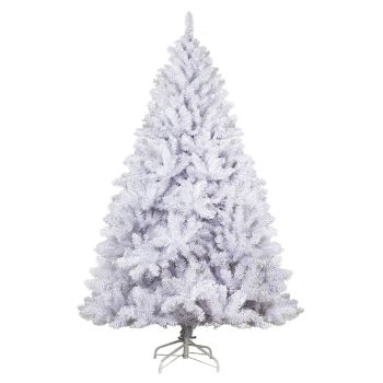 Jingle Jollys Christmas Tree 2.1m 1000 White Tips Xmas Tree Decorations